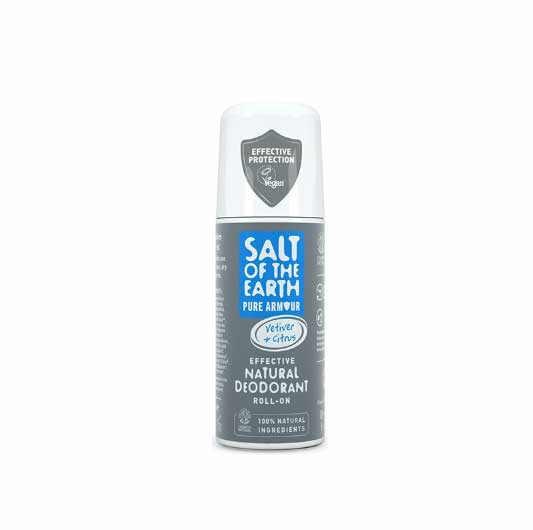 Salt Of The Earth Vetiver & Citrus Roll On Deodorant (75ml)
