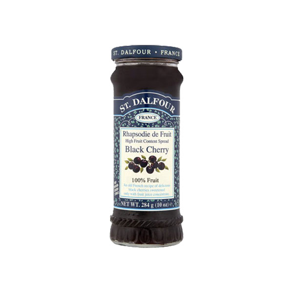 St. Dalfour Black Cherry Fruit Preserve (284g)