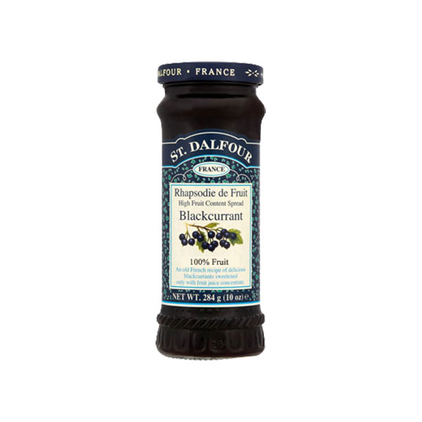 St. Dalfour Blackcurrant Fruit Preserve (284g)