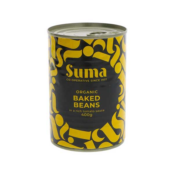 Suma Wholefoods Organic Baked Beans (400g)