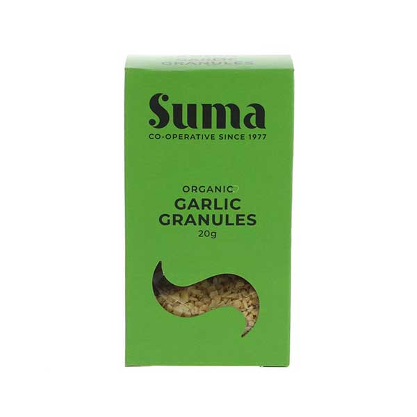 Suma Wholefoods Organic Garlic Granules (25g)