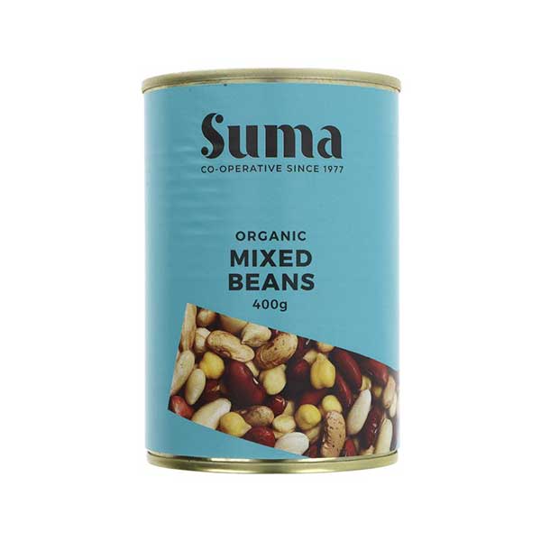 Suma Wholefoods Organic Mixed Beans (400g)
