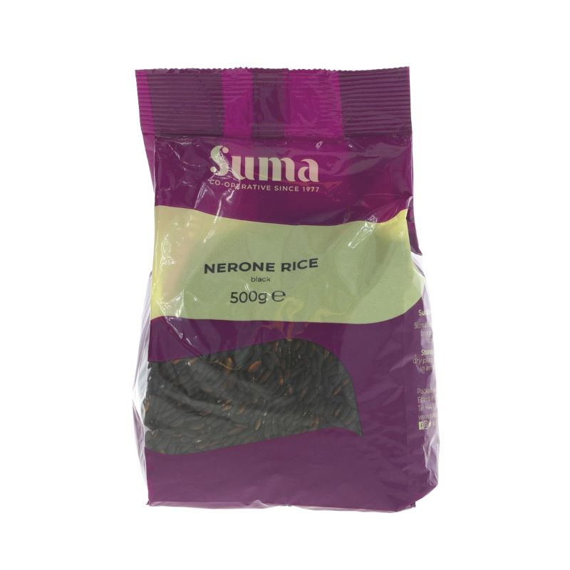 Suma Wholefoods Black Nerone Rice (500g)