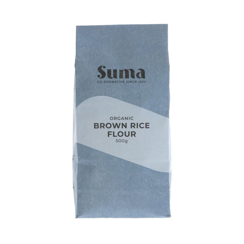 Suma Wholefoods Organic Brown Rice Flour (500g)