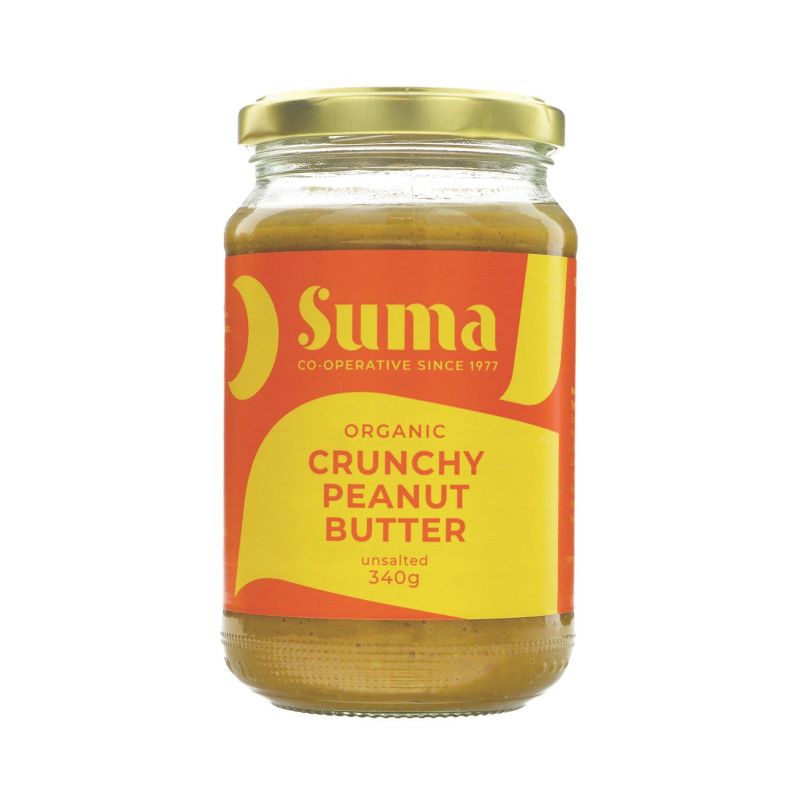Suma Wholefoods Organic Crunchy Peanut Butter (340g)