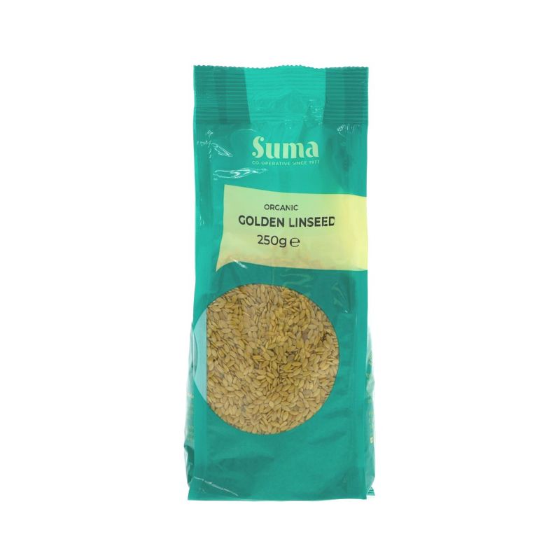 Suma Wholefoods Organic Golden Linseed (250g)