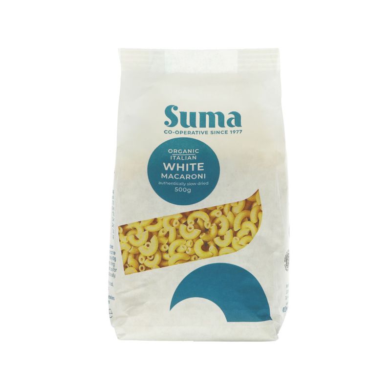 Suma Wholefoods Organic Macaroni Pasta (500g)