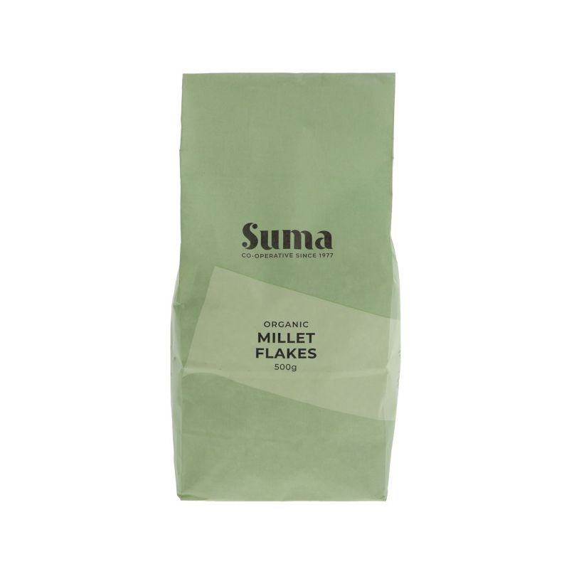 Suma Wholefoods Organic Millet Flakes (500g)
