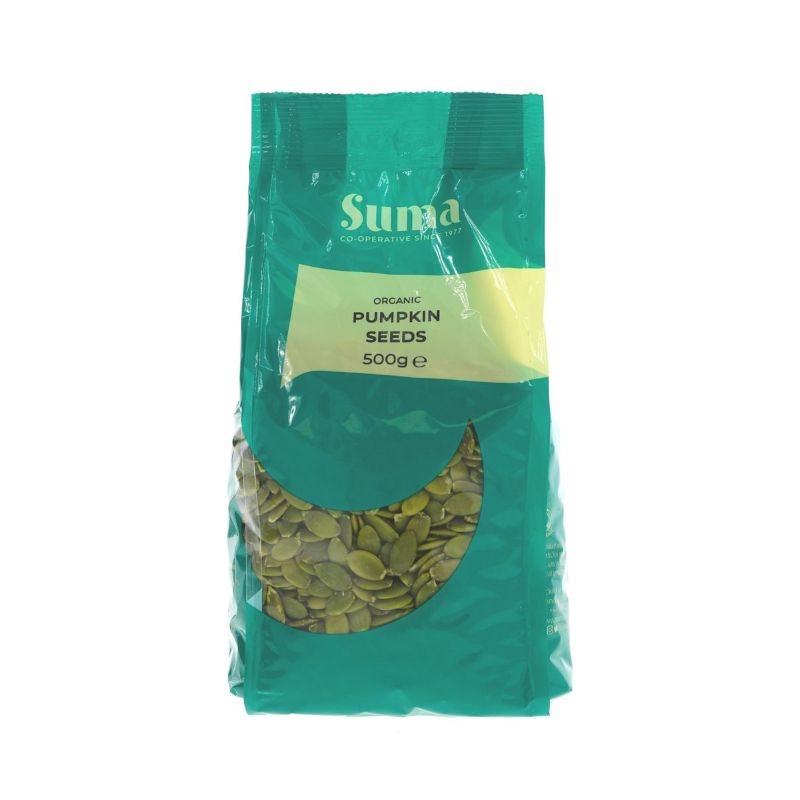 Suma Wholefoods Organic Pumpkin Seeds (500g)