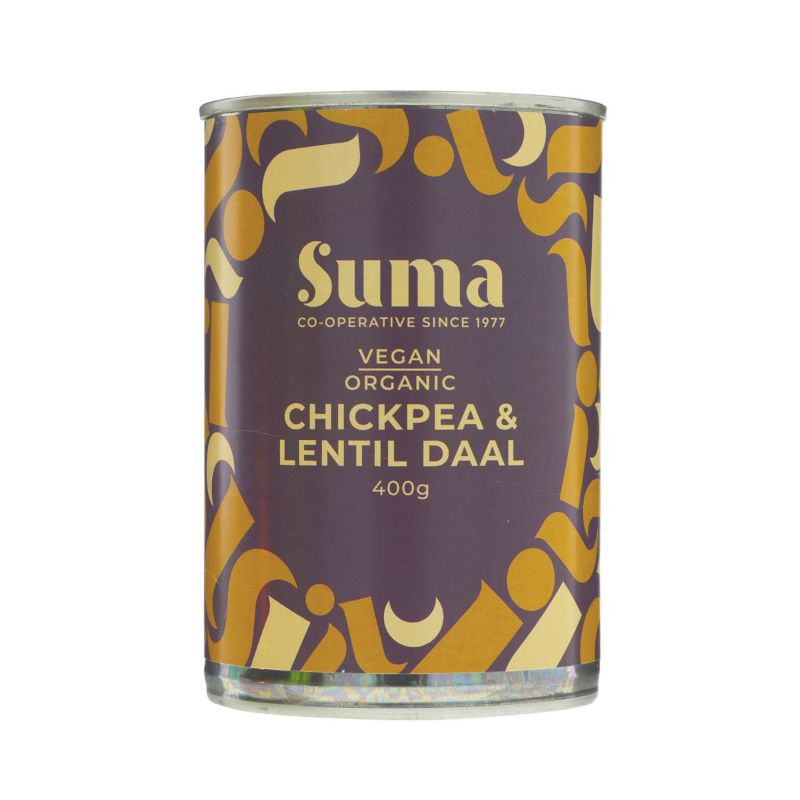 Suma Wholefoods Organic Chickpea & Lentil Daal (400g)