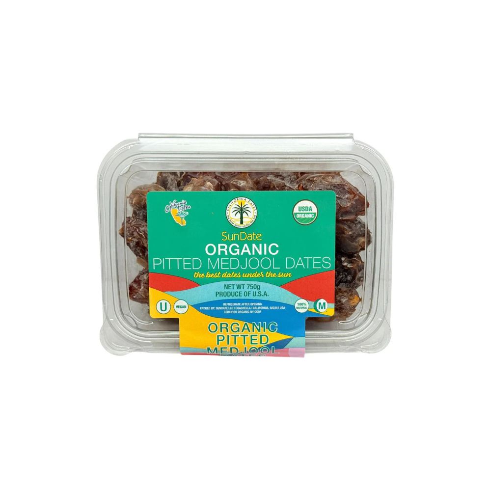 Sun Date Organic Pitted Medjool Dates (750g)