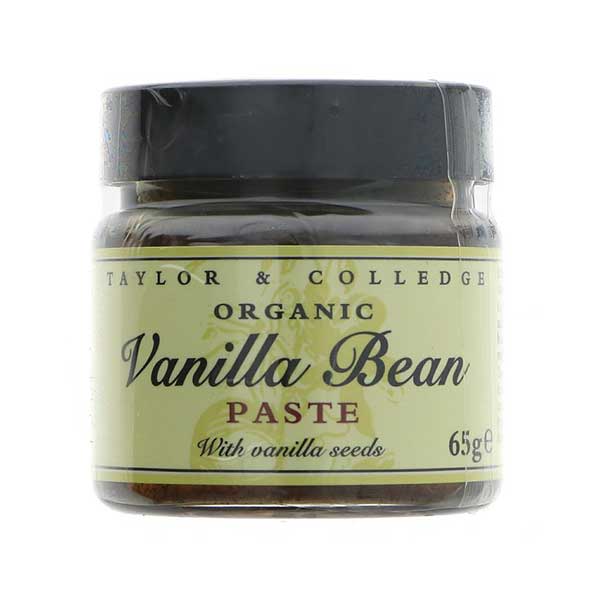 Taylor & Colledge Organic Vanilla Bean Paste (65g)