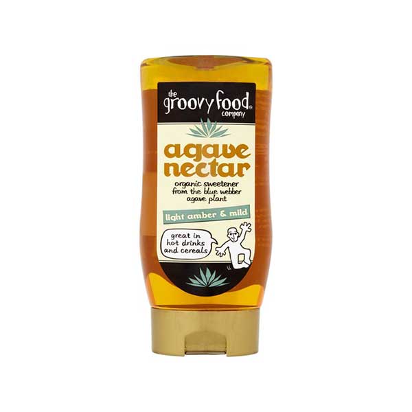 The Groovy Food Company Light Amber & Mild Organic Agave Nectar (250ml)