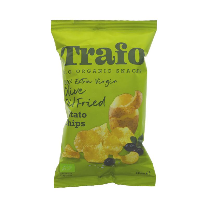 Trafo Organic Lightly Salted Potato Chips (100g)