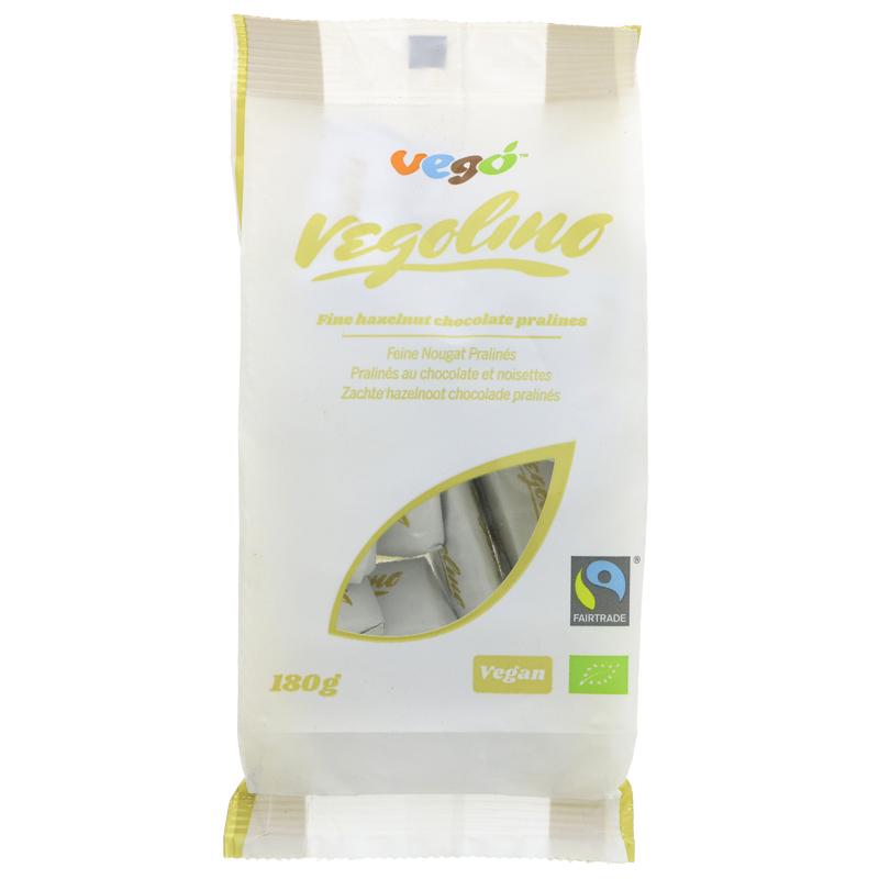 Vego Vegolino Fine Hazelnut Chocolate Pralines (180g)