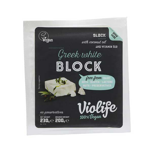 Violife Greek White Cheese Style Block (200g)
