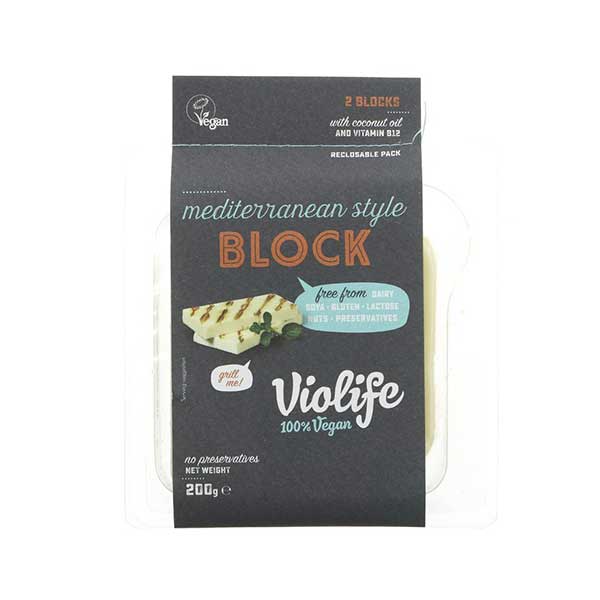 Violife Mediterranean Cheese Style Block (200g)