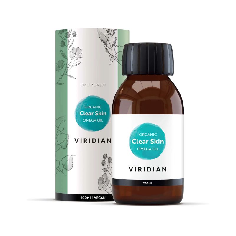 Viridian Organic Clear Skin Omega Oil (200ml)