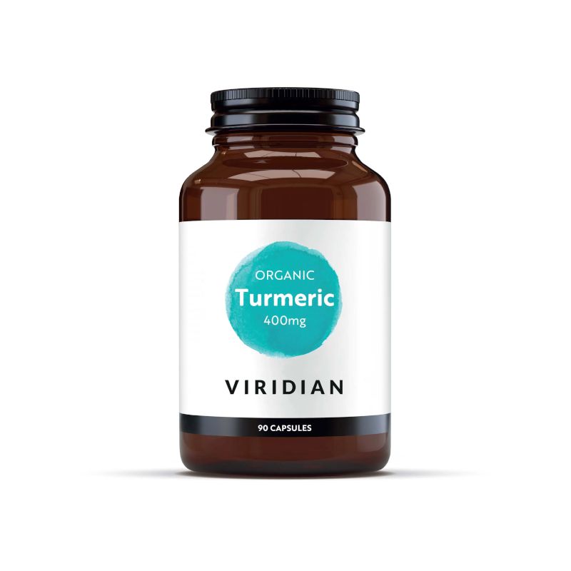 Viridian Organic Turmeric 400mg (90 caps)