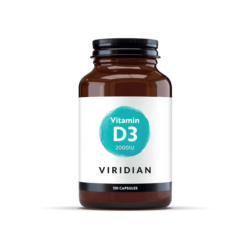 Viridian Vitamin D3 2000iu (60 caps)