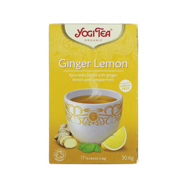 Yogi Tea Organic Ginger Lemon (17 bags)
