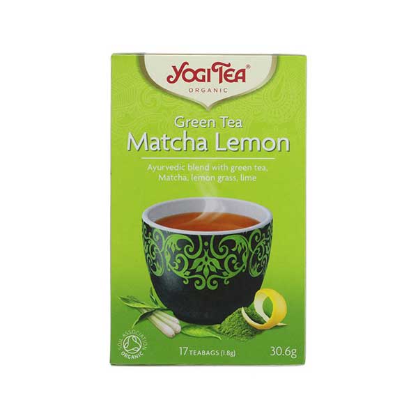 Yogi Tea Organic Green Tea Matcha Lemon (17 bags)